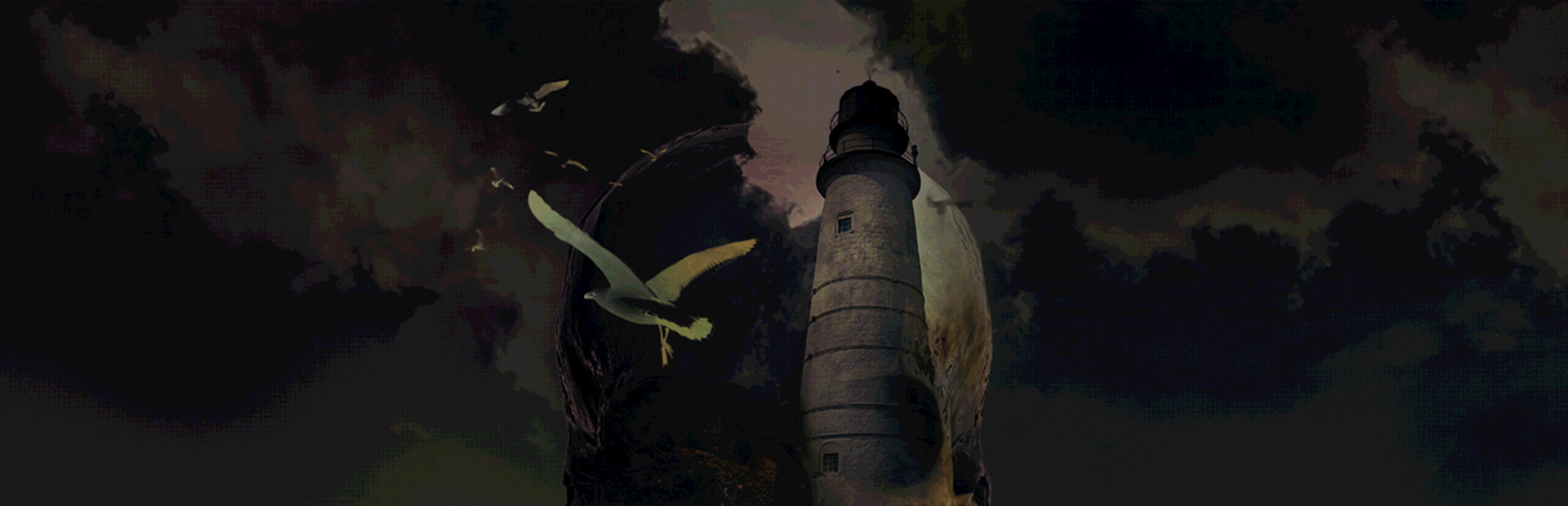 No one lives under the lighthouse cover art