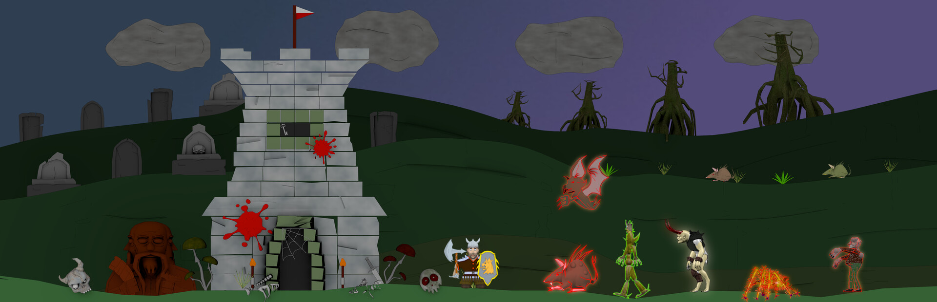 Once upon a Dungeon cover art