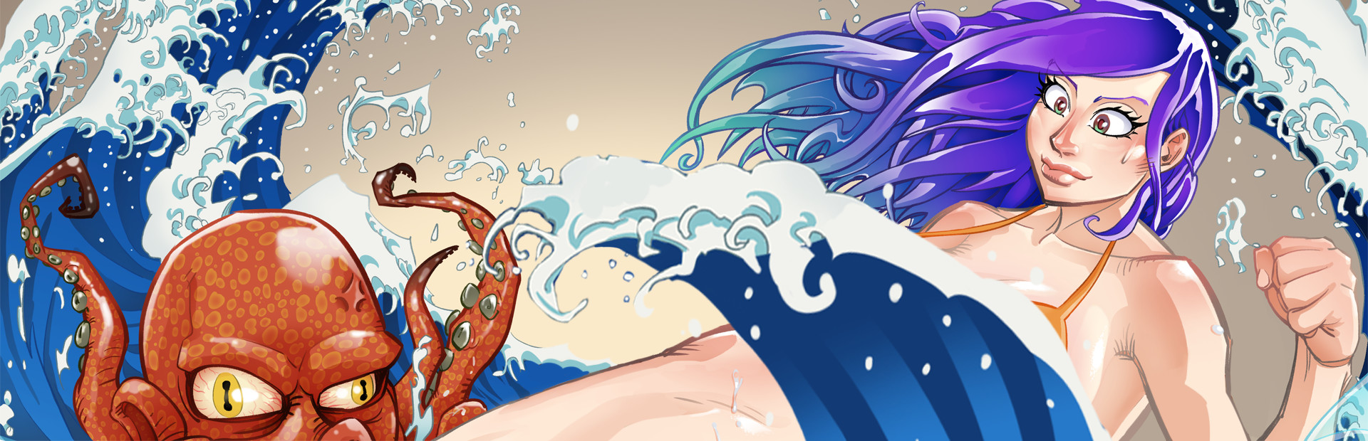 Oppaidius Desert Island! cover art