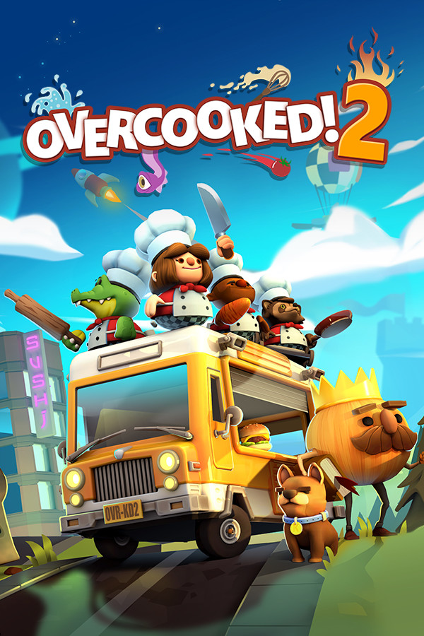 Overcooked 2 cover art