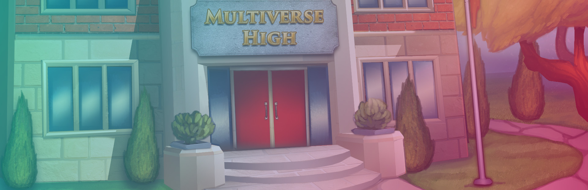 PANIC at Multiverse High! cover art
