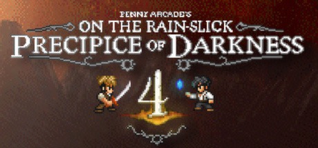 Penny Arcade's On the Rain-Slick Precipice of Darkness 4 cover art