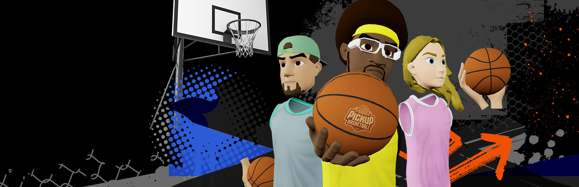 Pickup Basketball VR cover art