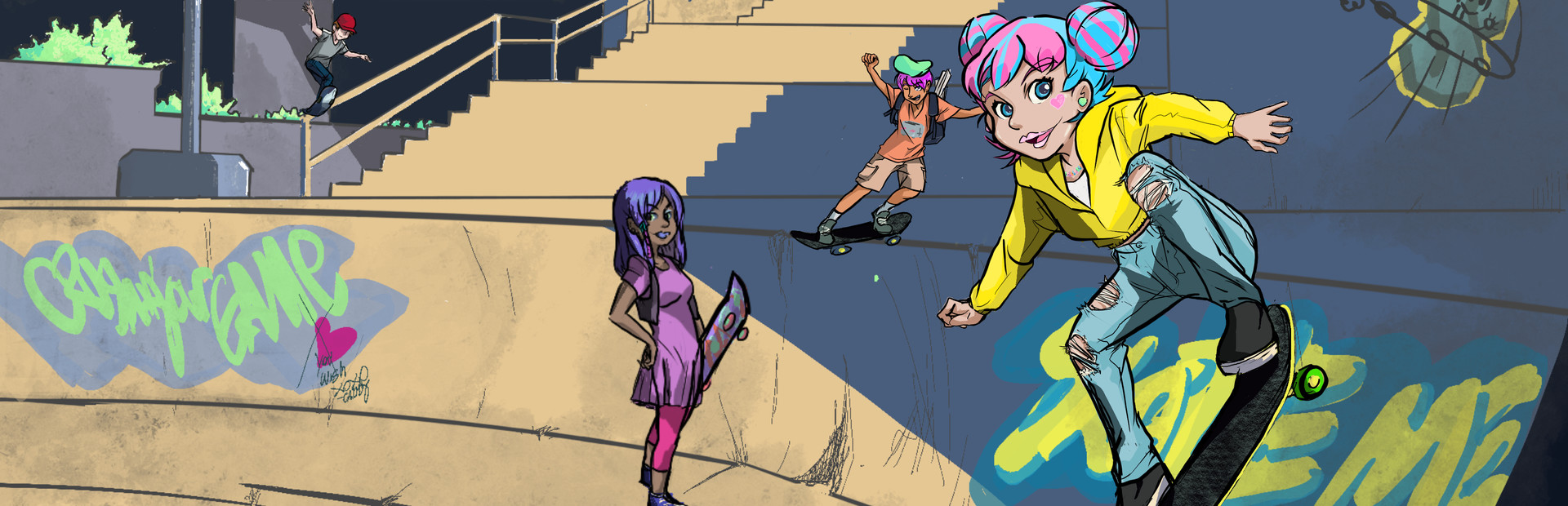 Pixel Skater cover art