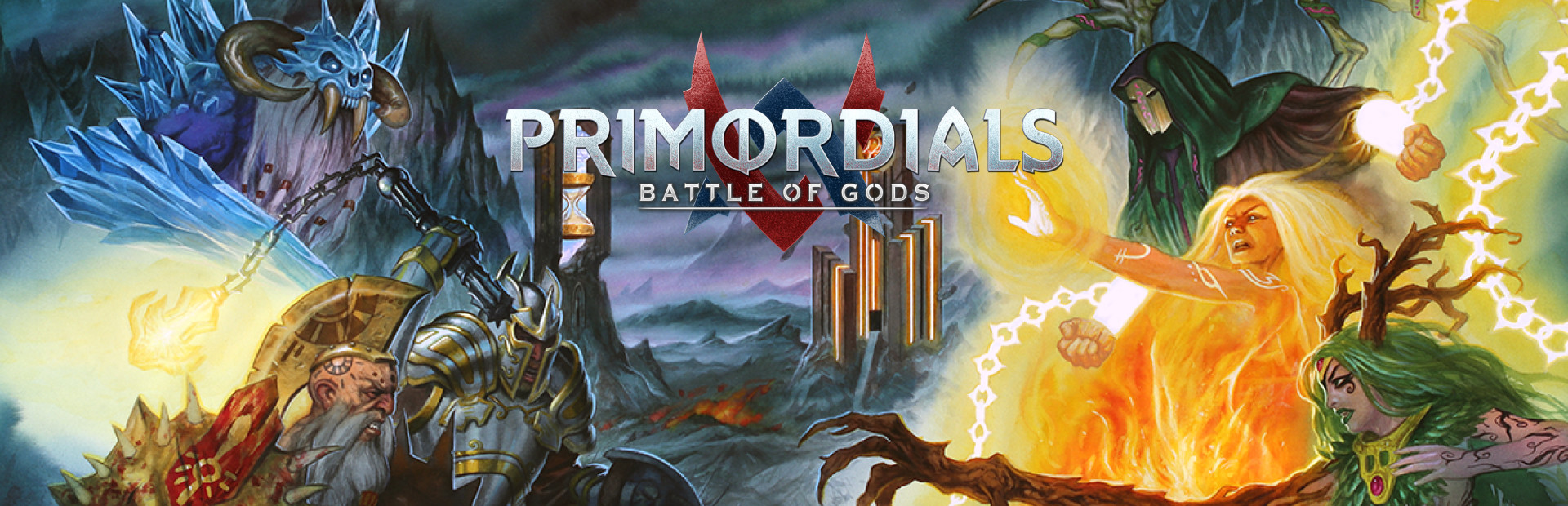 Primordials: Battle of Gods cover art