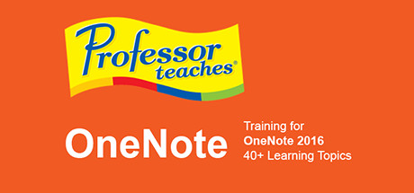 Professor Teaches OneNote 2016 cover art