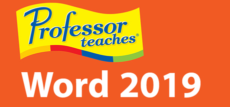 Professor Teaches Word 2019 cover art