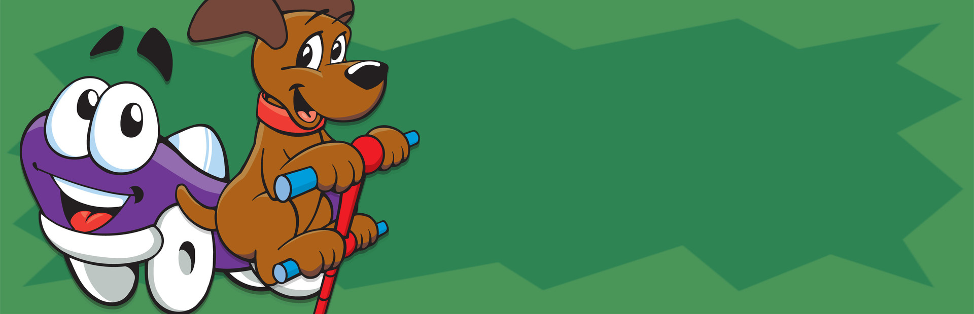 Putt-Putt and Pep's Dog on a Stick cover art