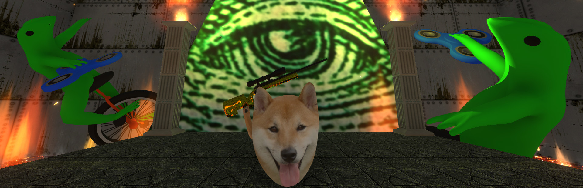 Quickscoper Doge: The Dank Illuminati Memes cover art