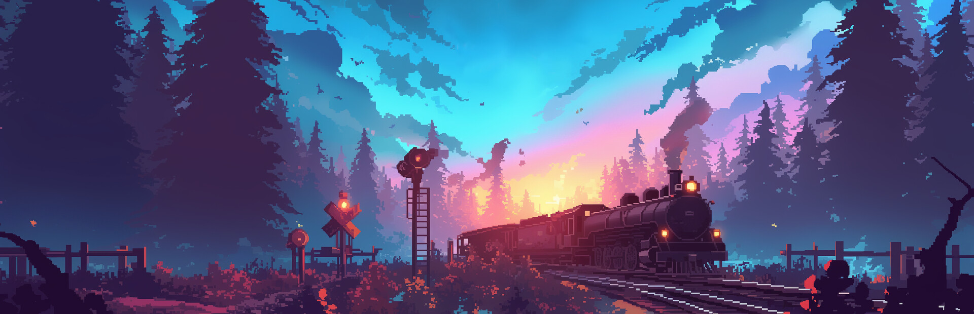 Railroad Tracks cover art