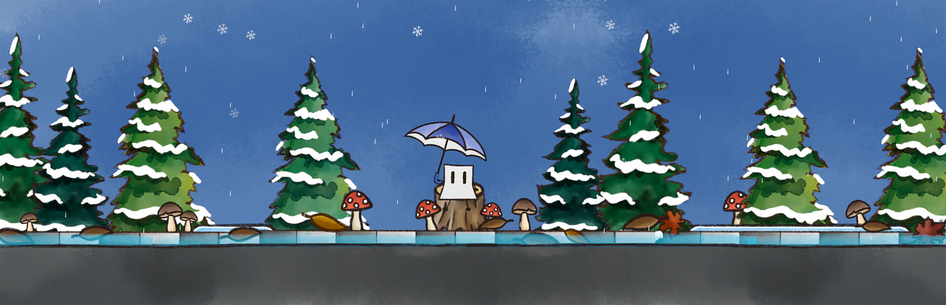 Rainy cover art
