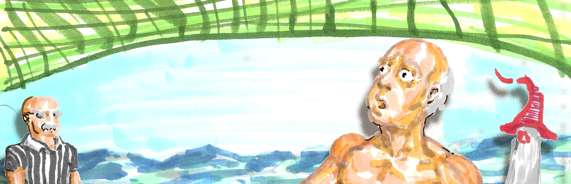 Retired Men's Nude Beach Volleyball League cover art