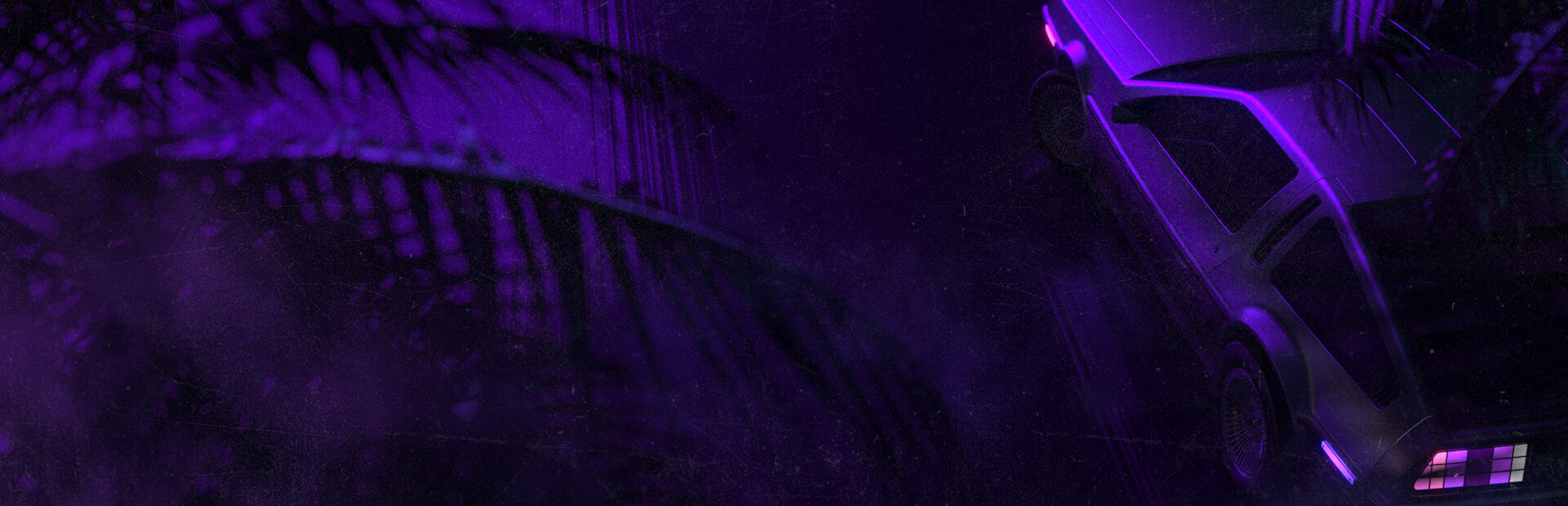 Retrowave cover art