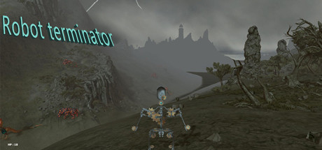 Robot terminator cover art