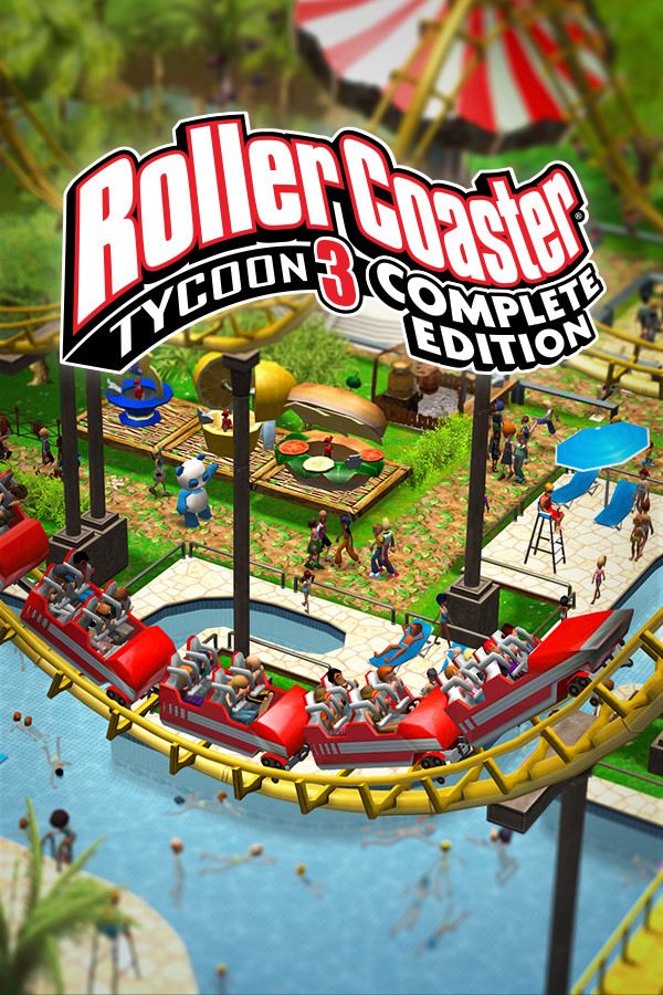 RollerCoaster Tycoon 3 cover art