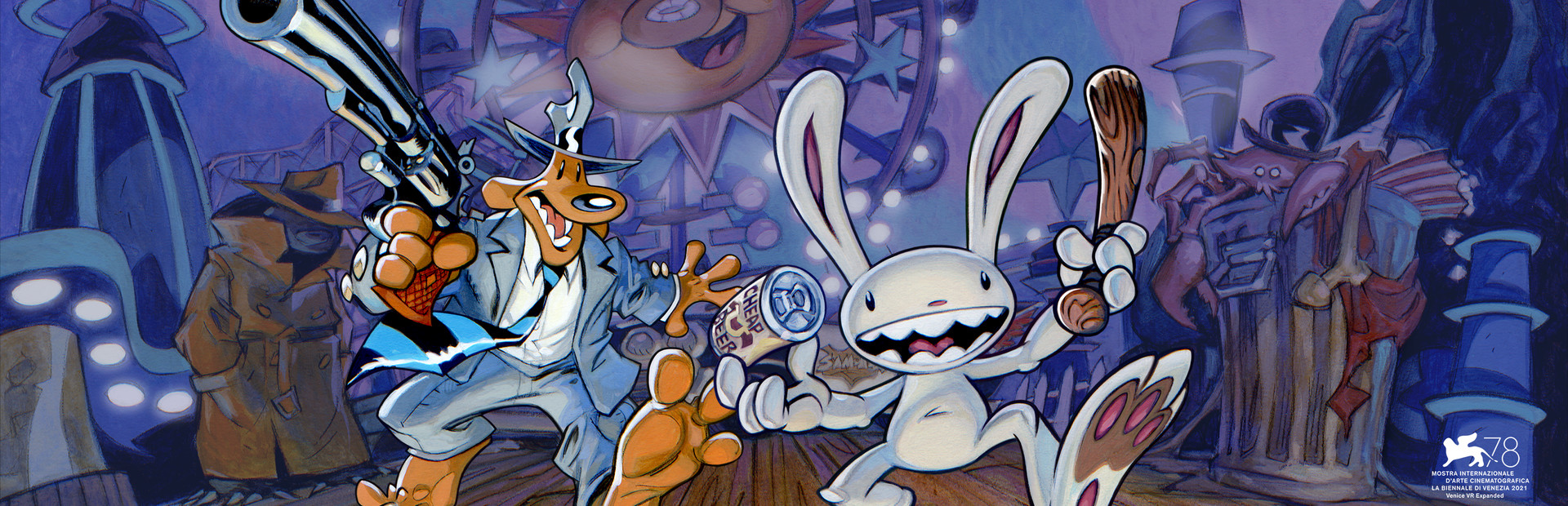 Sam & Max: This Time It's Virtual! cover art