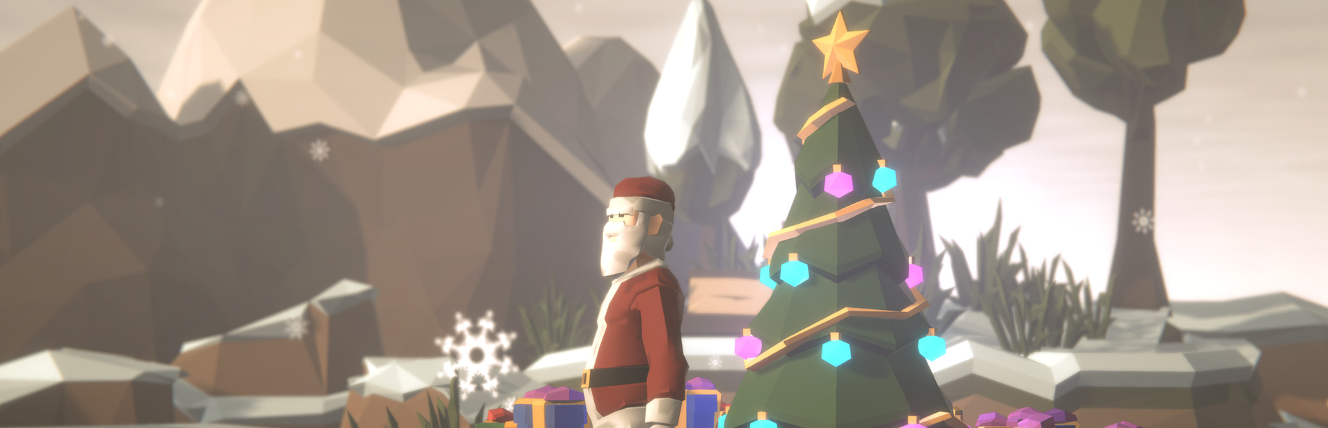 Santa Protects the Christmas Tree cover art