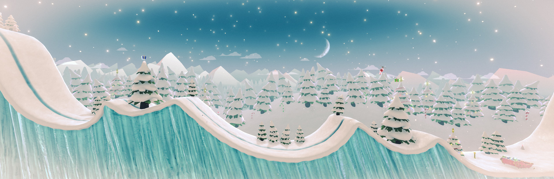 Santa's Slippery Slope cover art