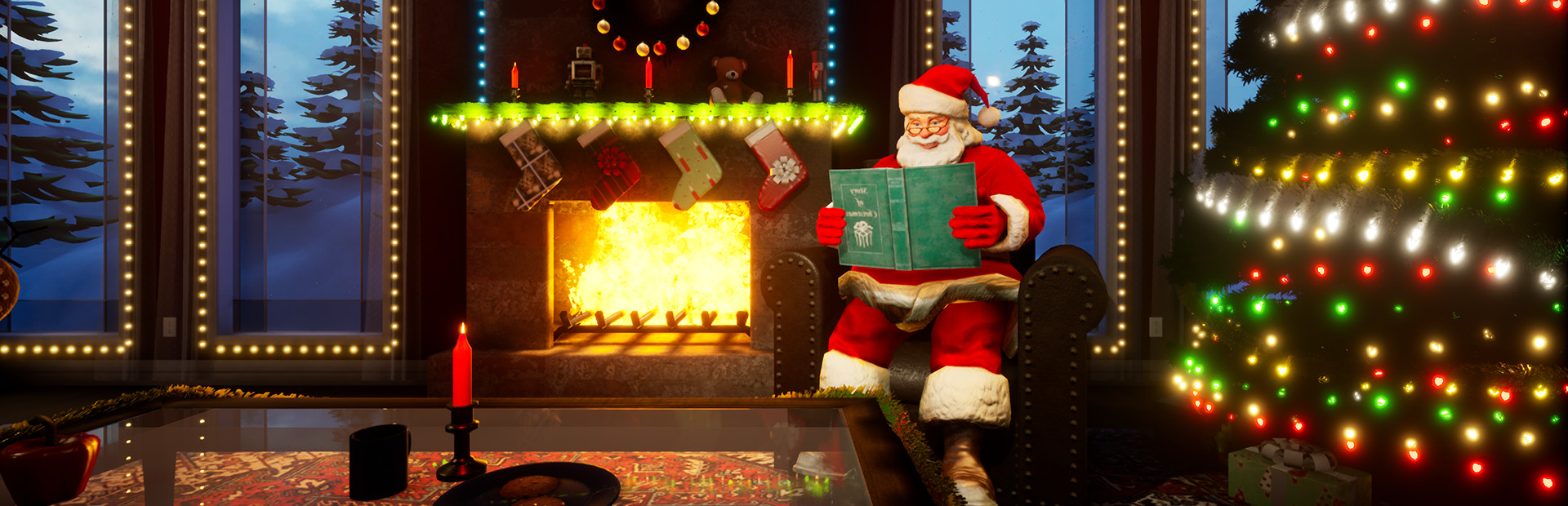 Santa's Story of Christmas cover art