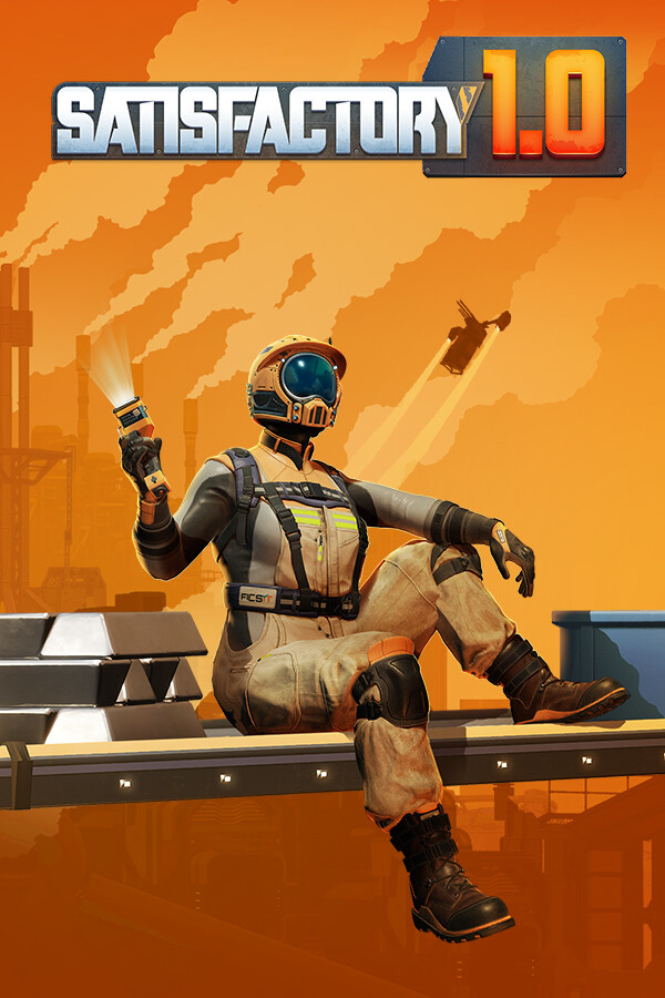 Satisfactory cover art