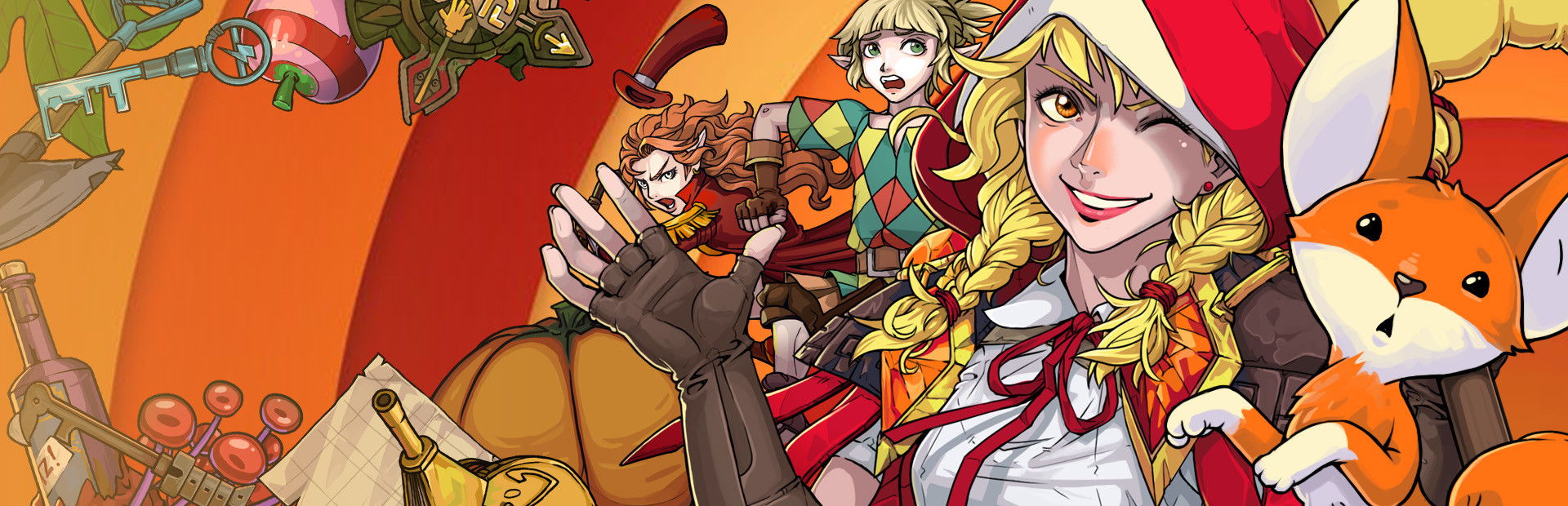Scarlet Hood and the Wicked Wood cover art