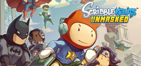 Scribblenauts Unmasked cover art