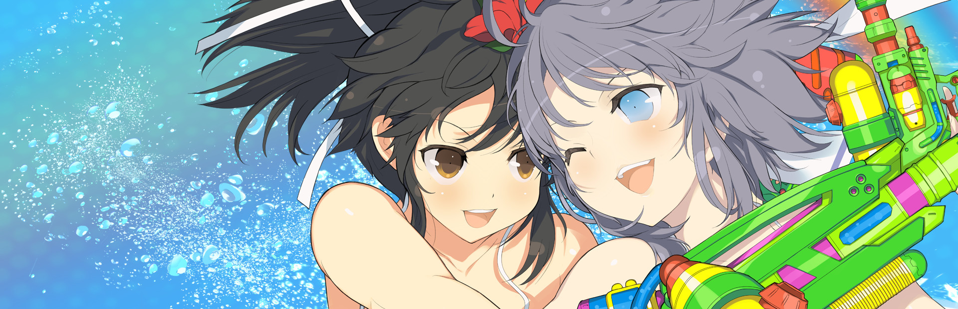 SENRAN KAGURA Peach Beach Splash cover art