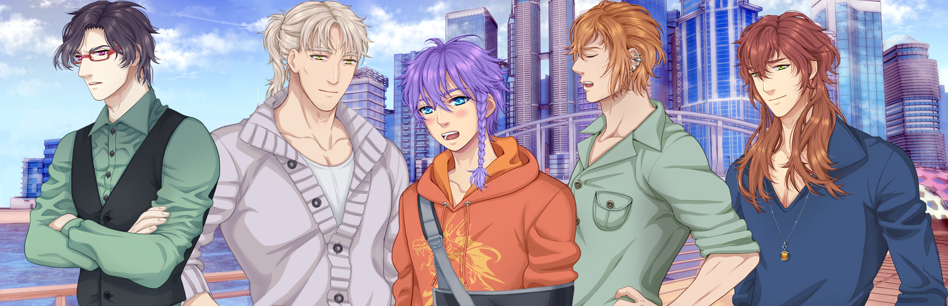 Sentimental Trickster: Yaoi BL Gay Visual Novel cover art