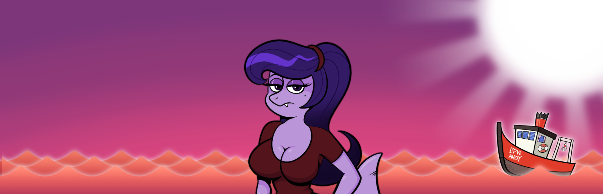 Shark Dating Simulator XL+ cover art