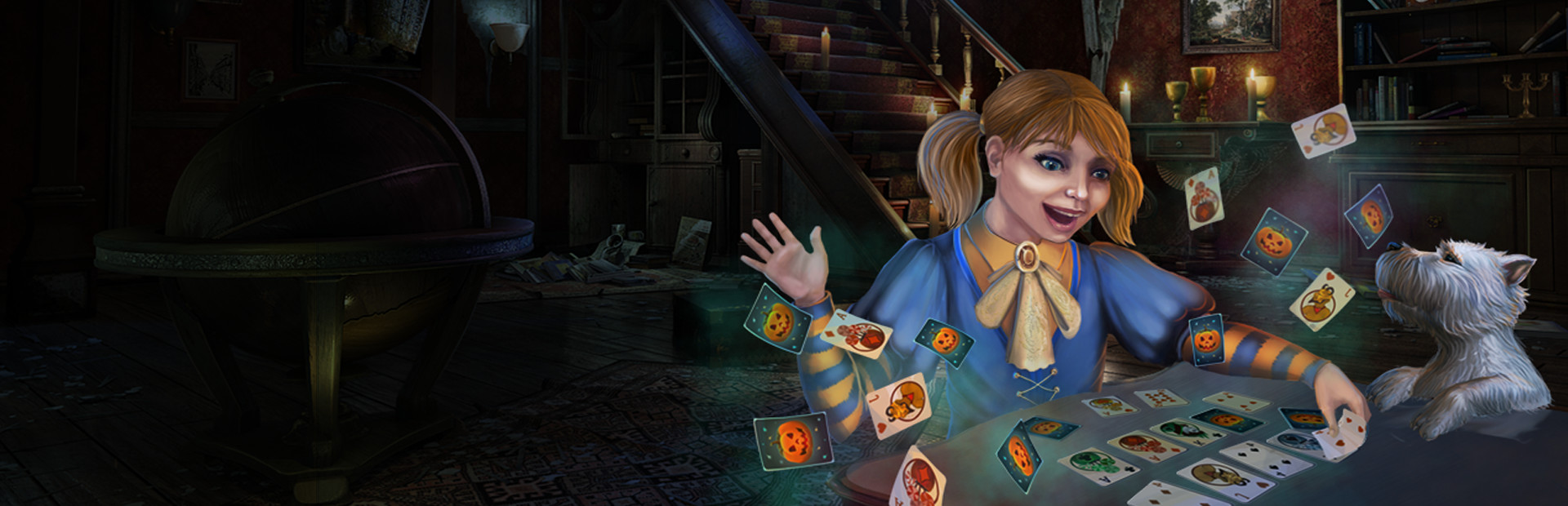 Solitaire Game Halloween cover art