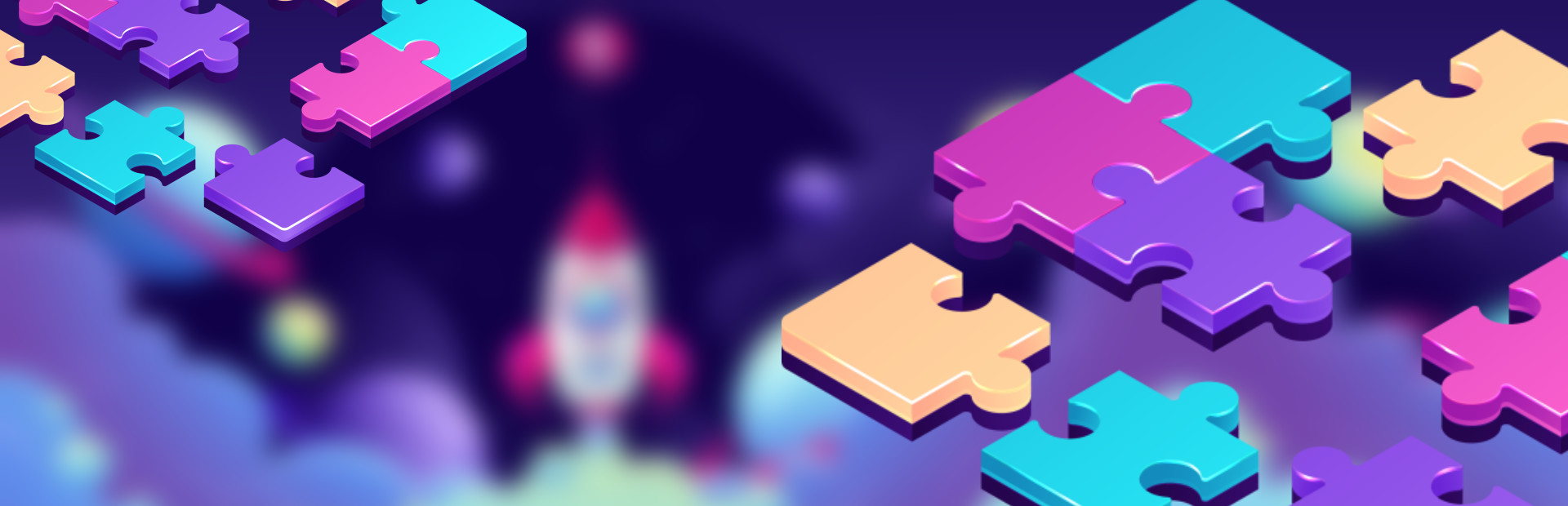 Space puzzle cover art