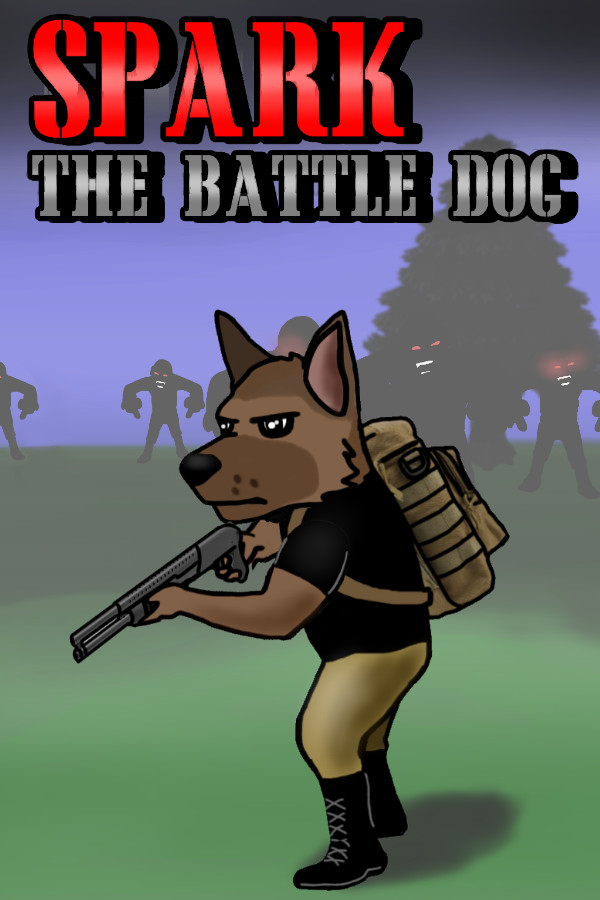 Spark The Battle Dog