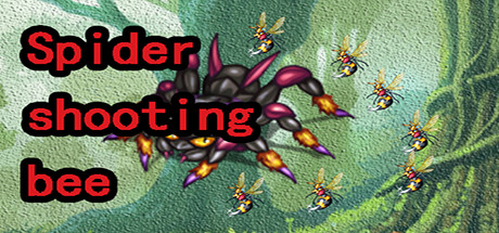 Spider shooting bee cover art