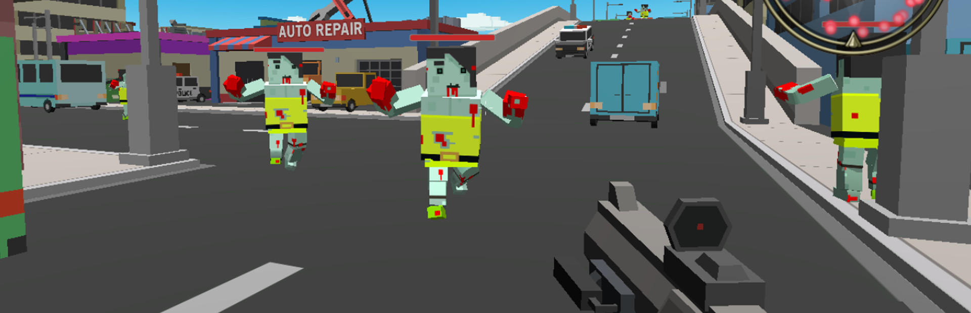 Square Head Zombies cover art