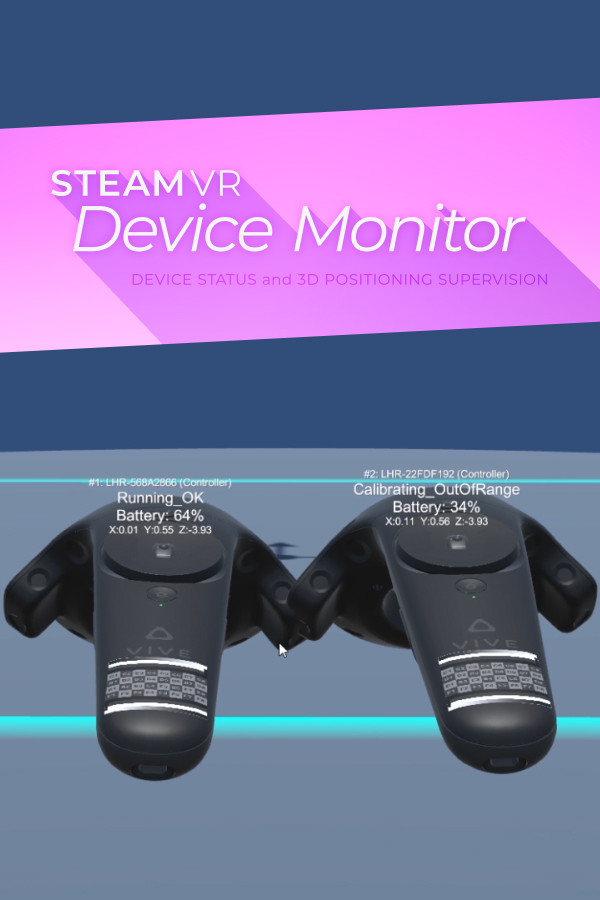 SteamVR Device Monitor
