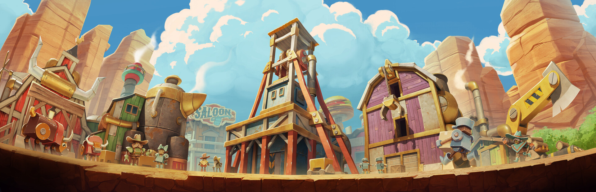 Steamworld Build cover art