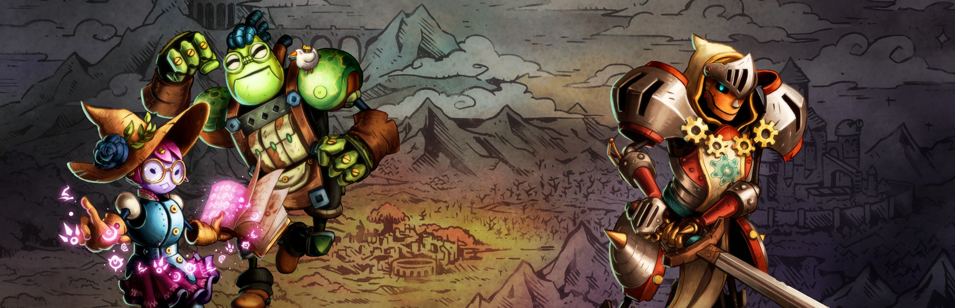 SteamWorld Quest: Hand of Gilgamech cover art