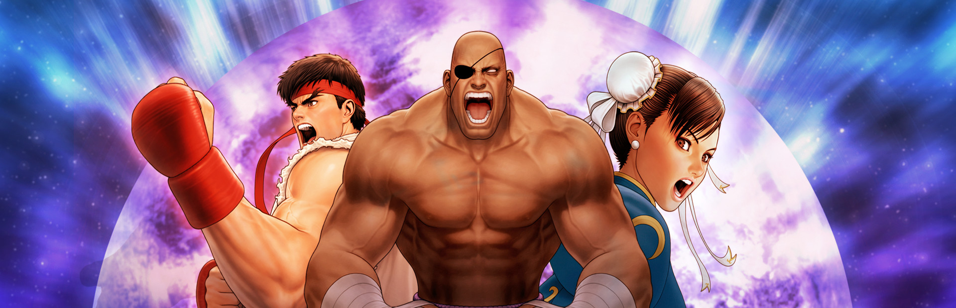 Street Fighter 30th Anniversary cover art