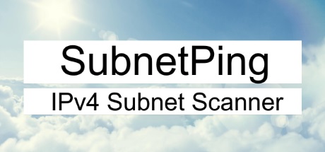 SubnetPing cover art