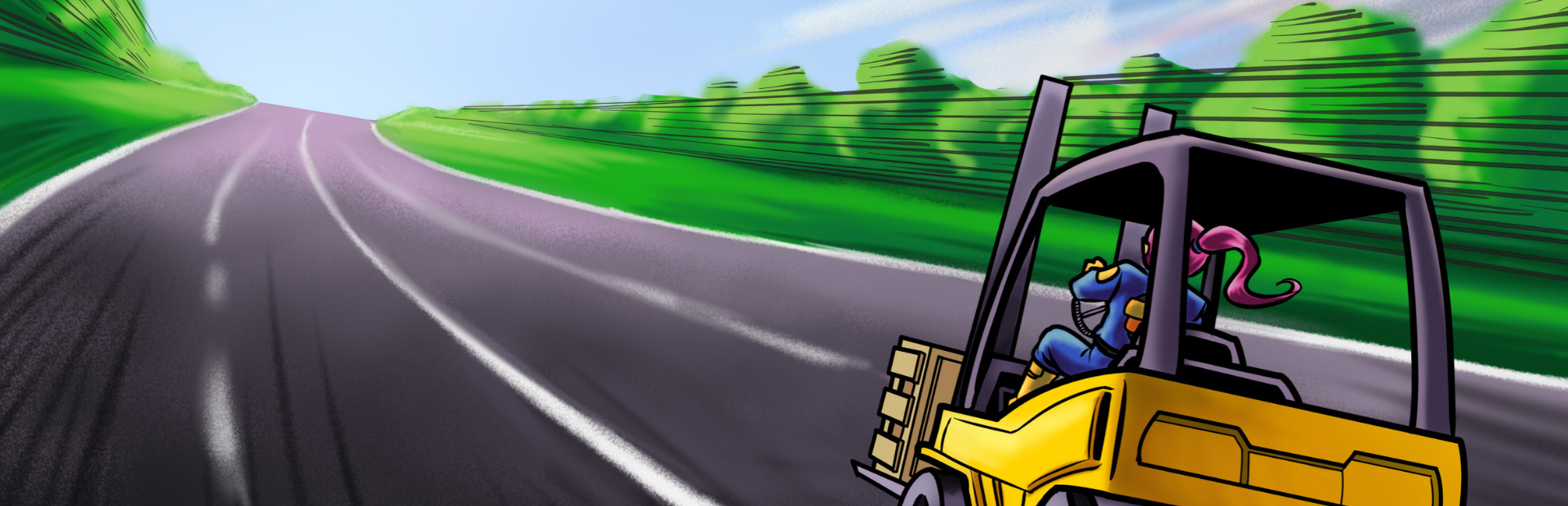 Super Forklift 3000 cover art