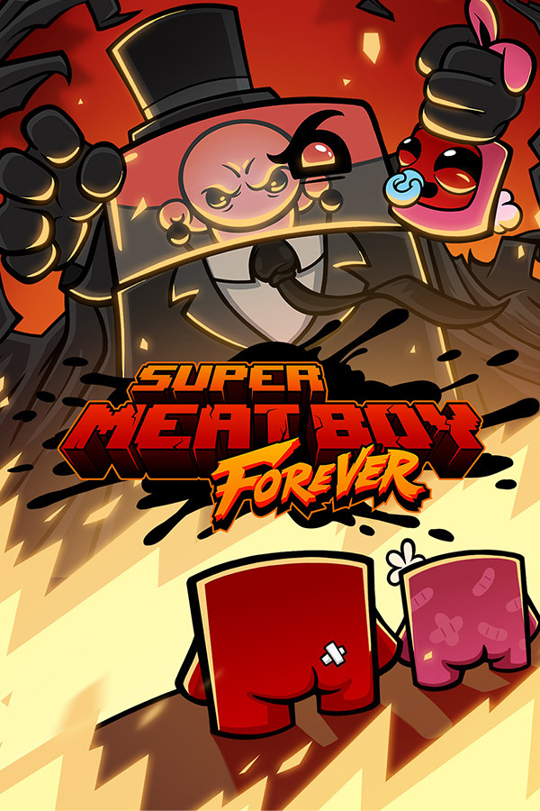Super Meat Boy Forever cover art