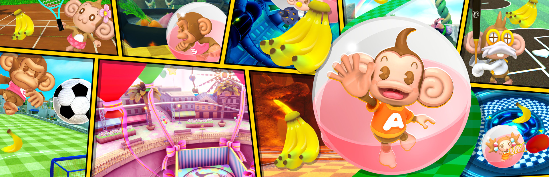 Super Monkey Ball Banana Mania cover art