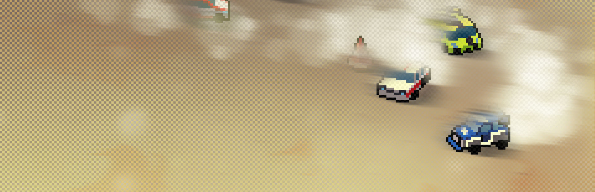 Super Pixel Racers cover art