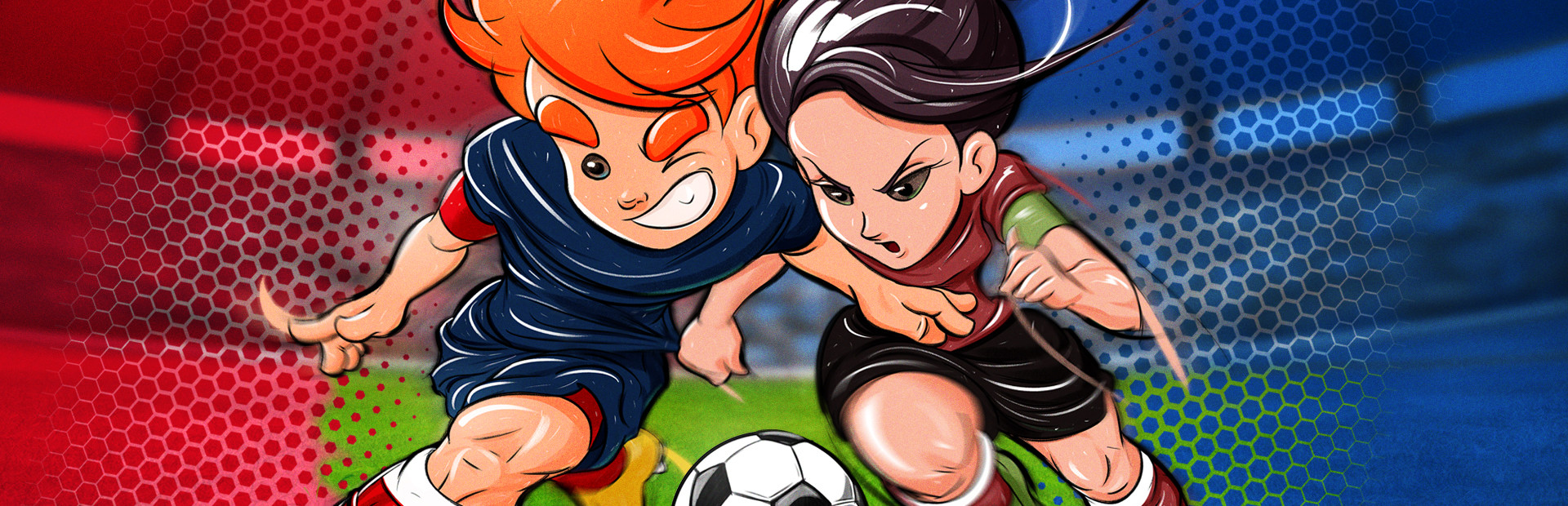 Super Soccer Blast: America vs Europe cover art