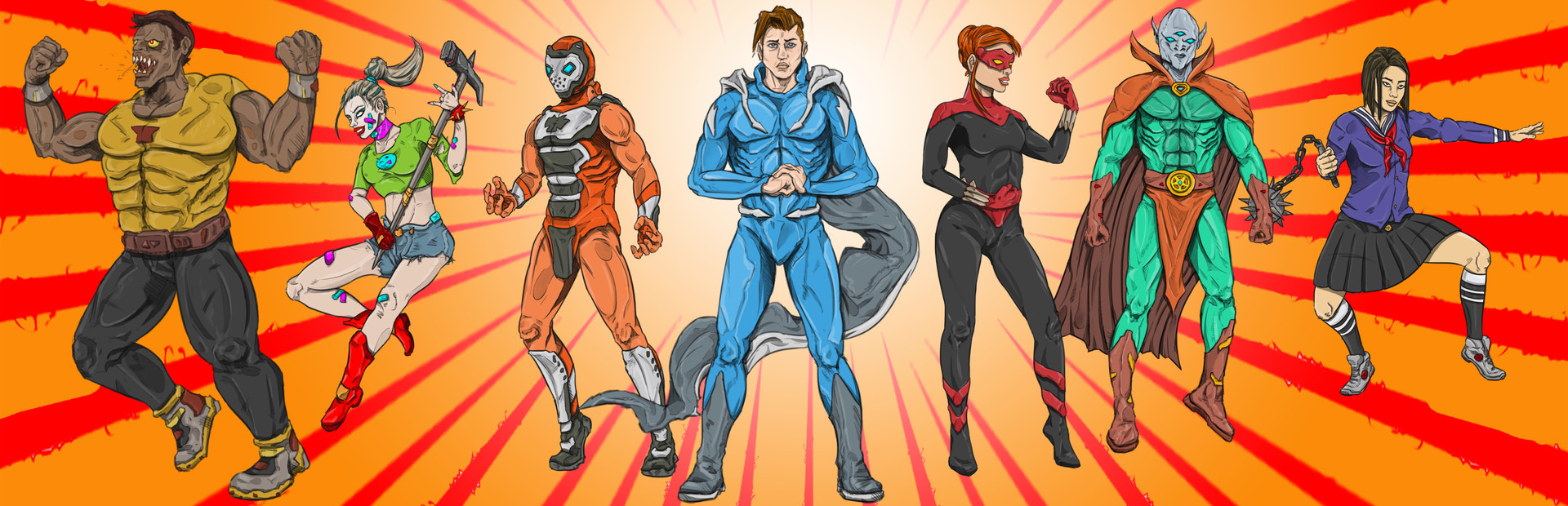 Superheroes Academy cover art