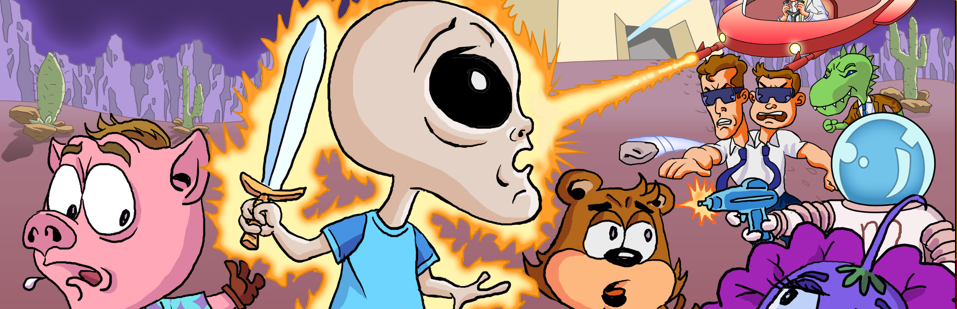 TAD: That Alien Dude cover art
