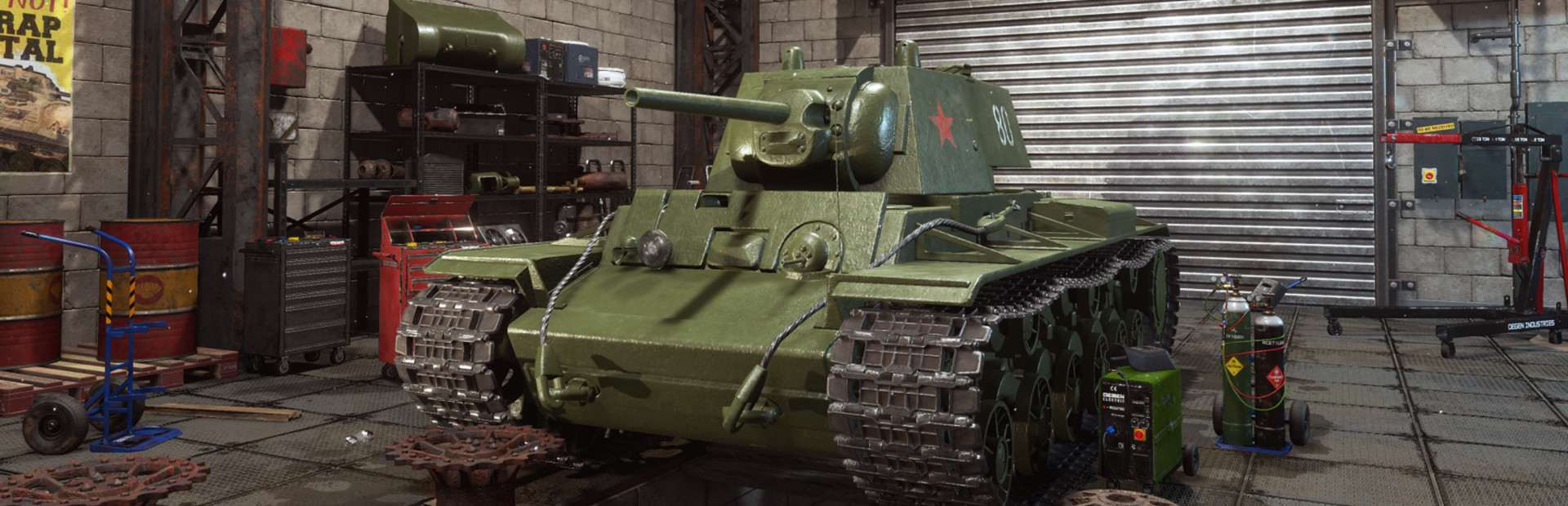 Tank Mechanic Simulator VR cover art
