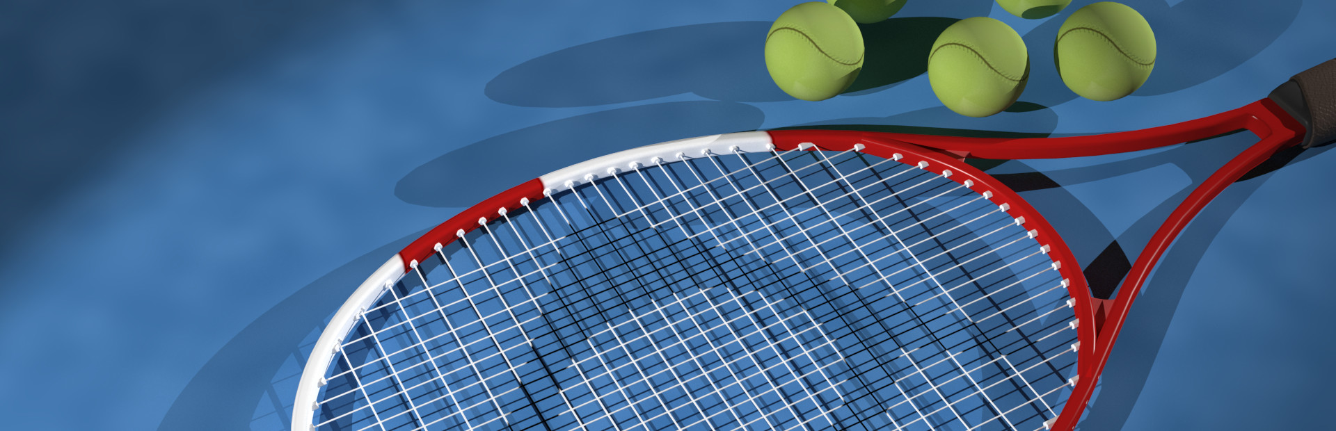Tennis. Amazing tournament cover art