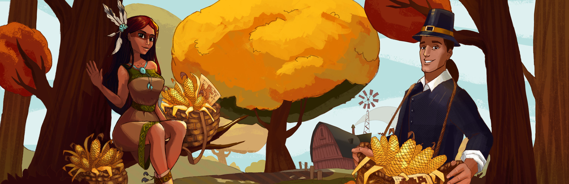 Thanksgiving Day Griddlers cover art