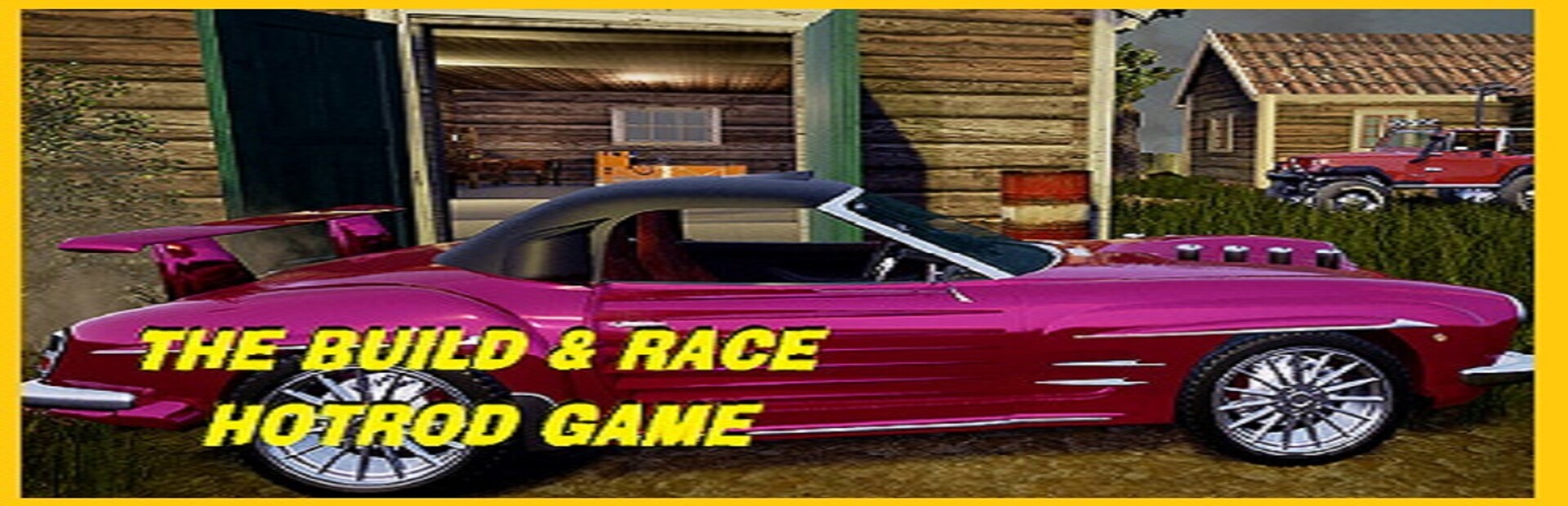 The Build And Race Hotrod Game cover art